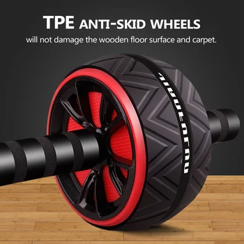

Abdominal Roller Big Wheel Abdominal Muscle Trainer Fitness Abs Core Workout Home Gym Abdominal Muscles Training Equipment