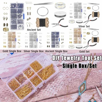

DIY Jewelry Tool Set Jewelry Making Kit Jewelry Beading Making Repair Tools Kit DIY Necklace Bracelet Earrings Tool