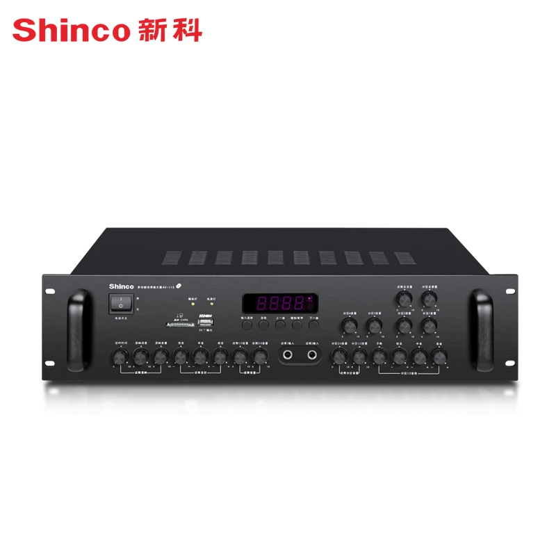 

Professional high-power amplifier household card bag conference stage four-zone Bluetooth constant resistance power amplifier