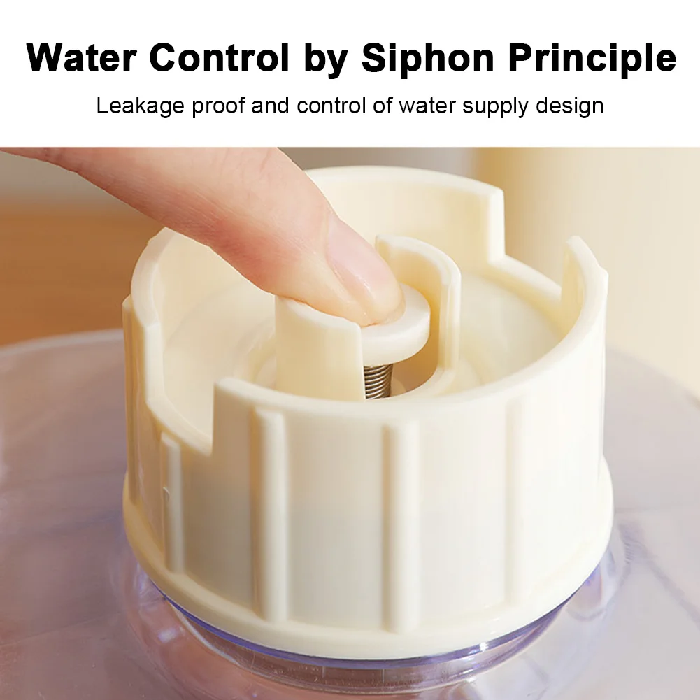 3.8L Plastic Large Capacity Pet Supplies Dog Cat Drinking Fountain Automatic Seat Small Pets Leakproof Home Multifunction