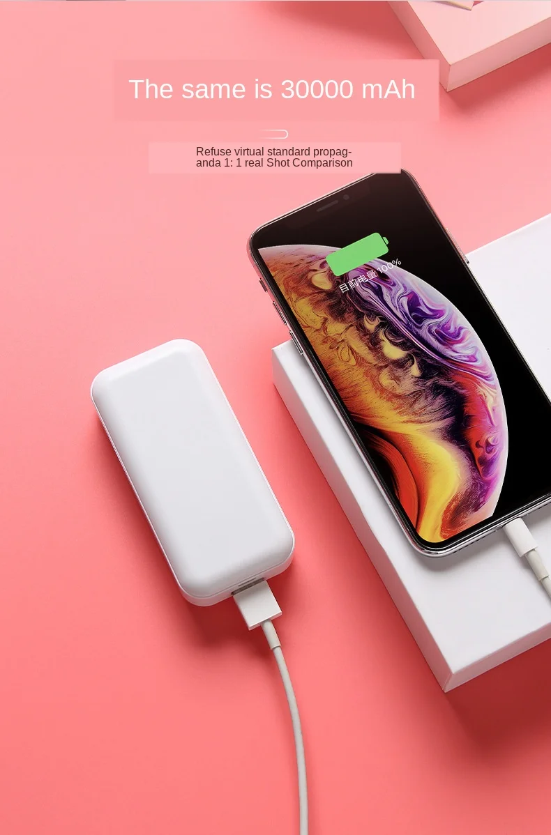 10000 мАч Мини банк питания для IPhone samsung, USAMS Внешняя батарея повербанк ультра-тонкий Банк питания быстрая зарядка Банк питания