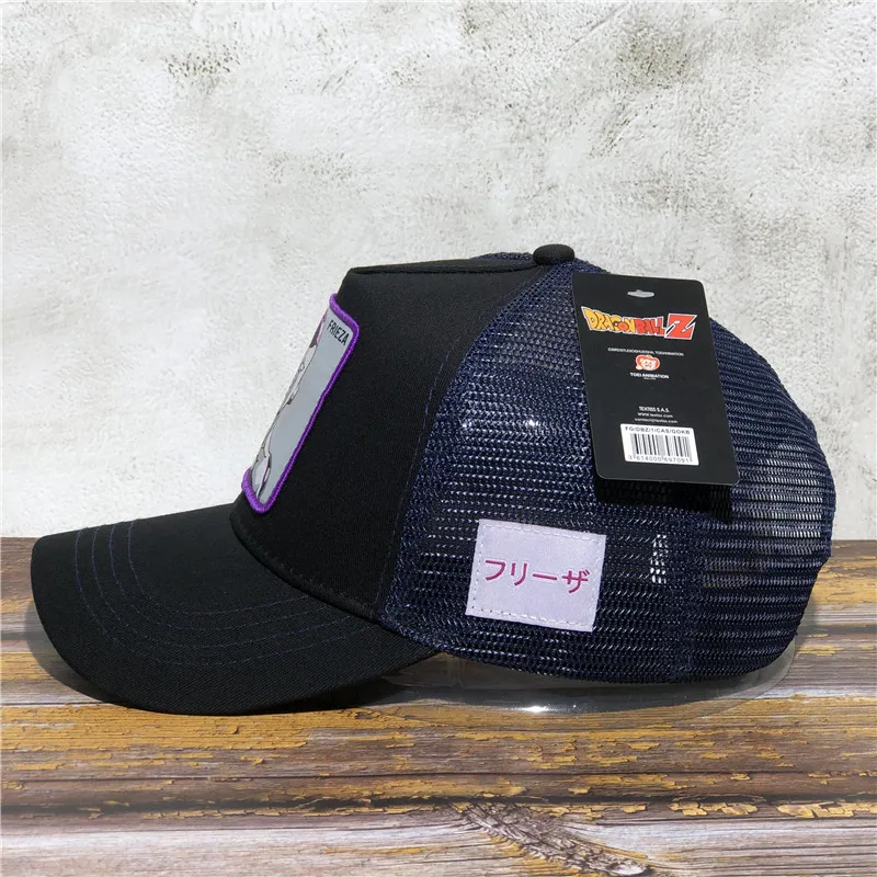 casquette dragon ball бренд dragon ball Z FRIEZA Кепка Snapback Дальнобойщик папа шляпа мультфильм аниме ролевая Кепка Snapback хип-хоп кепка s