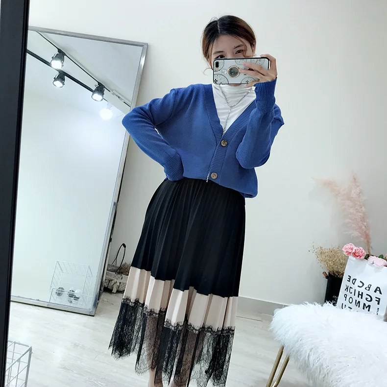 Woherb тонкие трикотажные кардиганы Весна Осень Slim-fit Женские повседневные с длинным рукавом кроп пончо летучая мышь v-образный вырез однотонный пуловер