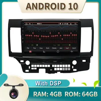 

Car Audio Radio Stereo PX6 DSP 4G+64G Android 10 For Mitsubishi Lancer 2006 2007 2008 2009 2010 2011 2012 2013 2014 2015 2016 DA