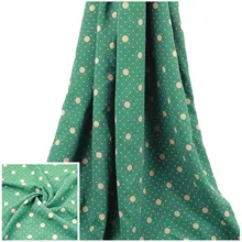 Фабричная прямая тканая льняная летняя шляпа печатная ткань Европейская и американская мода женская модная ткань для платья