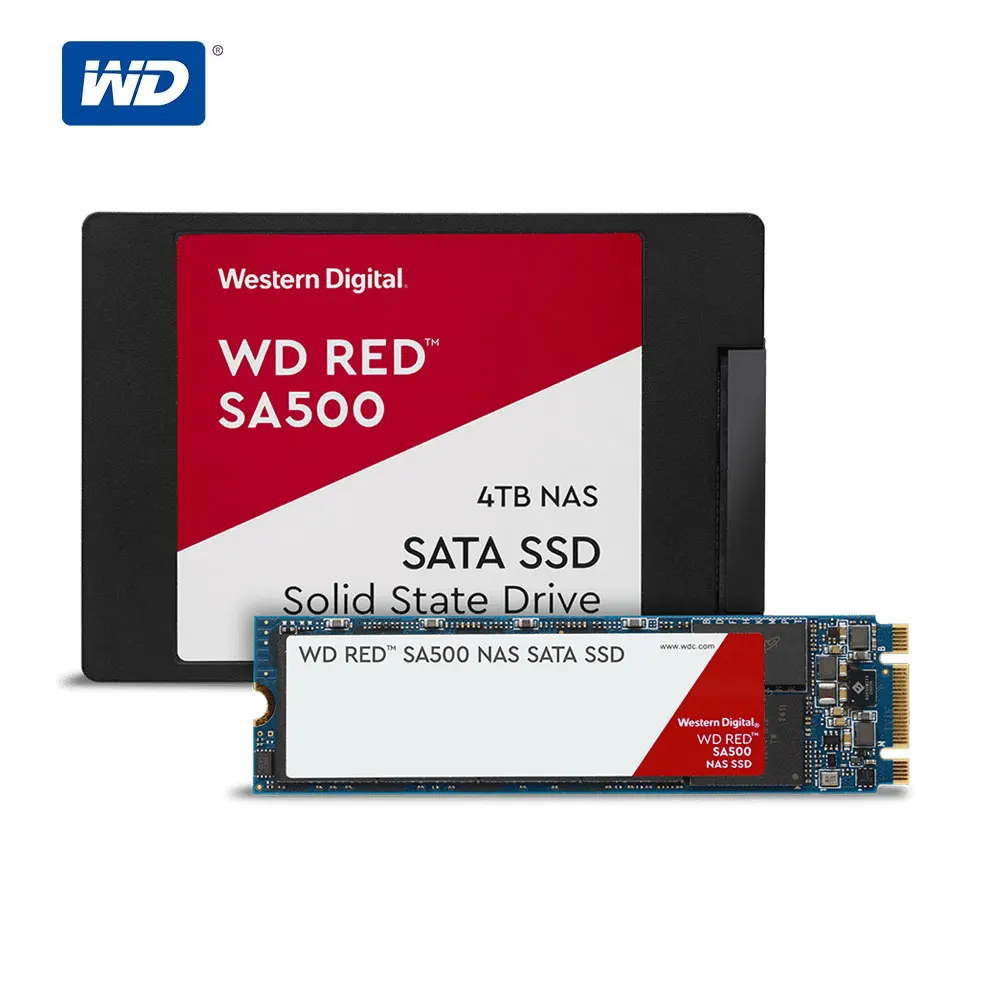 WD Red™SA500 NAS SATA 500GB 1 ТБ 2 4 SSD Western Digital|Внутренние твердотельные накопители| |