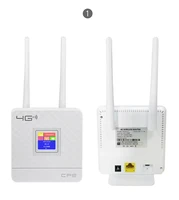 Wireless CPE 4G Router wi-fi przenośny Gateway FDD TDD LTE WCDMA GSM globalnej odblokować anteny zewnętrzne gniazdo karty SIM Port WAN/LAN 2