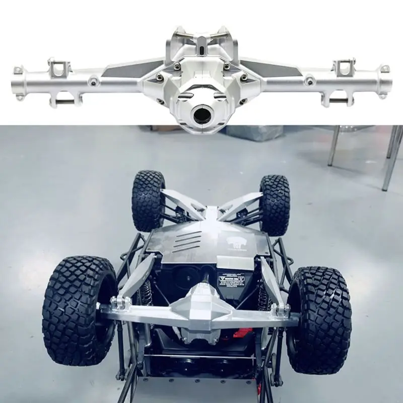 CNC Алюминиевый задний мост корпус для 1/7 неограниченный пустынный гонщик UDR RC автомобиль запчасти