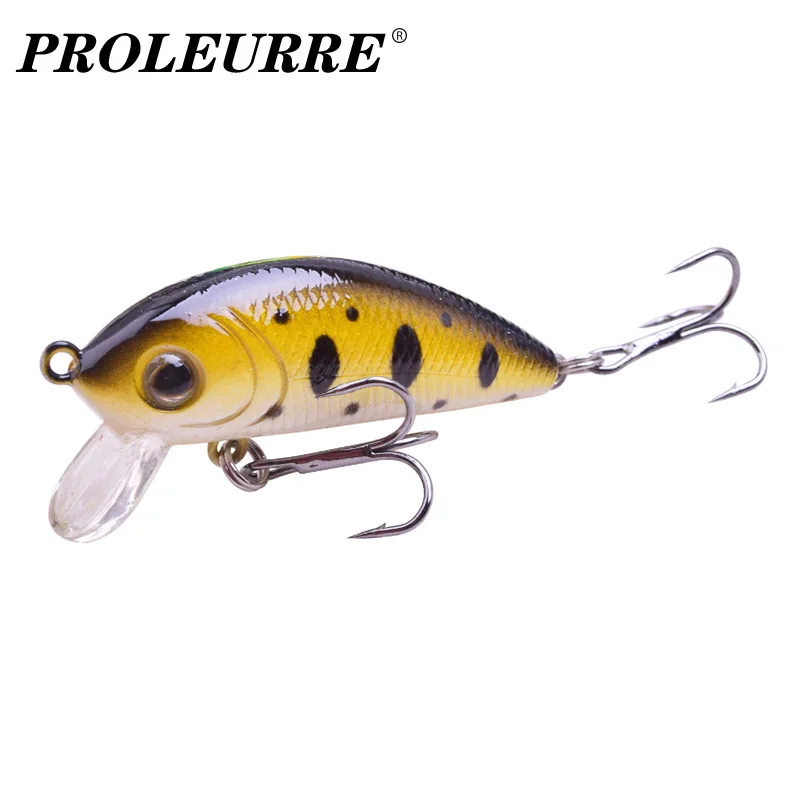 

1Pcs Glow Minnow Fishing Lure 50mm 4.5g Floating Hard Bait Wobblers Swim Crankbait for Carp Striped Bass Pesca Fishing Tackle
