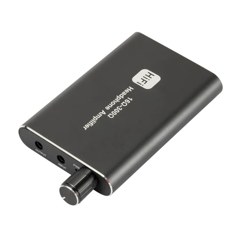 

HiFi Earphone Amplifier Portable Headphone Amplifier Audio Receiver Headpone 2 Stage Gain Switch Enhance Function Aux In