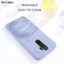 10Pcs Phone Case For Xiaomi Redmi K20 Pro 7 7A 6 6A Go Note 8 8 Pro Gel Rubber Liquid Silicone Cover Luxury Thin Soft Slim Cases