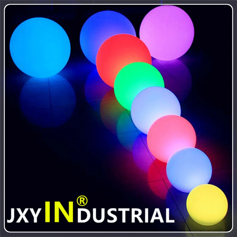 

DHL free shipping 20cm colorful led ball lights for party decoration or water pool and clube ect