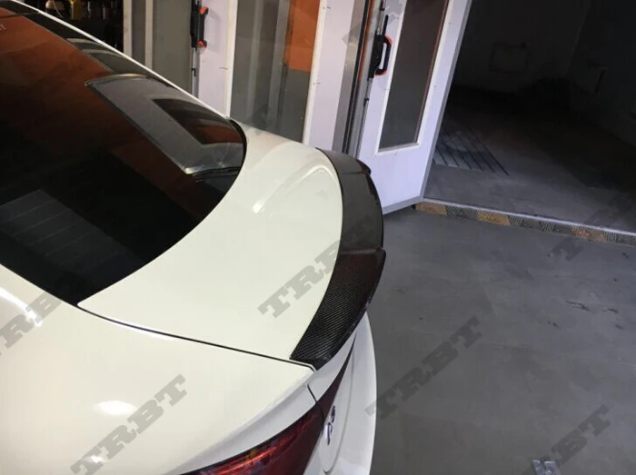 Подходит для AUDI A3 задний спойлер заднего крыла из углеродного волокна