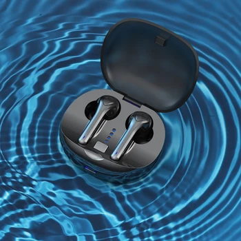 

Bluetooth Earphones TWS Fingerprint Touch Wireless Headphones HiFi Noise Reduction Earbuds Sport Waterproof With Microphone