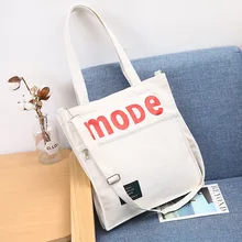 Южная Корея INS Harajuku Trend Hipster универсальная Холщовая Сумка женская сумка на одно плечо простая Мори девушка линия Экологичная сумка W