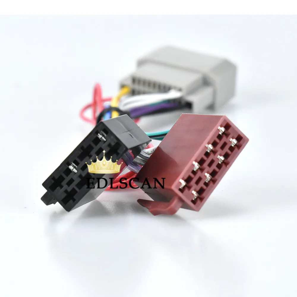 EDLSCAN autostereo ISO радио Кабель-адаптер 12-034 ISO жгут проводов 12-034