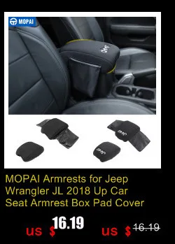 MOPAI автомобильные наклейки для Jeep Wrangler Up ABS автомобильный передний противотуманный светильник, декоративный чехол для Jeep Wrangler JL автомобильные аксессуары