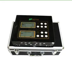 Dual detox system ionic foot detox machine