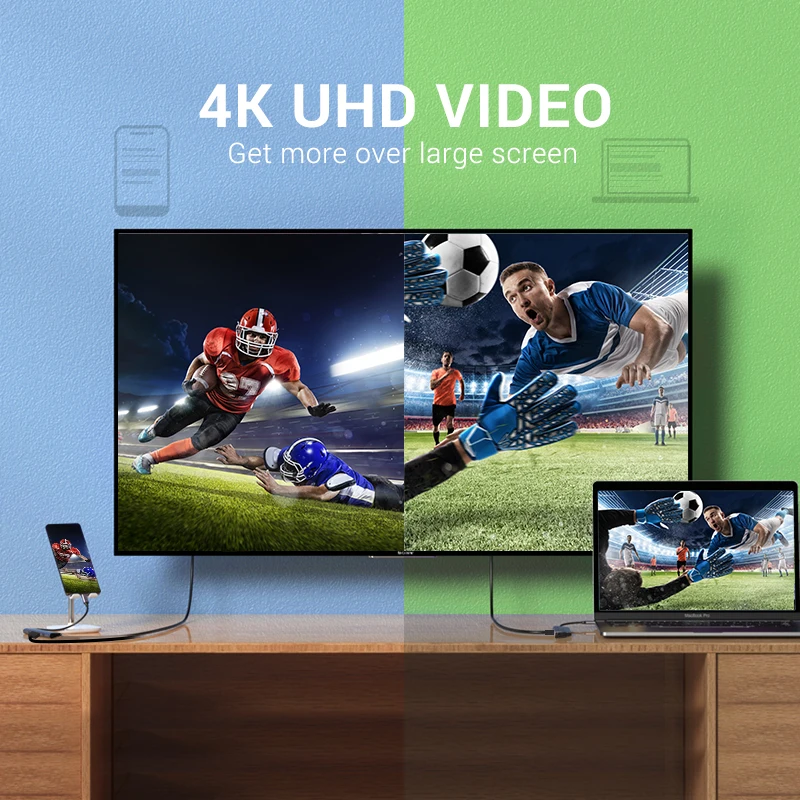Продажа Ugreen font b USB b font C HDMI кабель Тип C к HDMI концентратор адаптер font b USB b font C HDMI конвертер тип c Thunderbolt 3 док станция для MacBook Huawei Mate 30 Pro