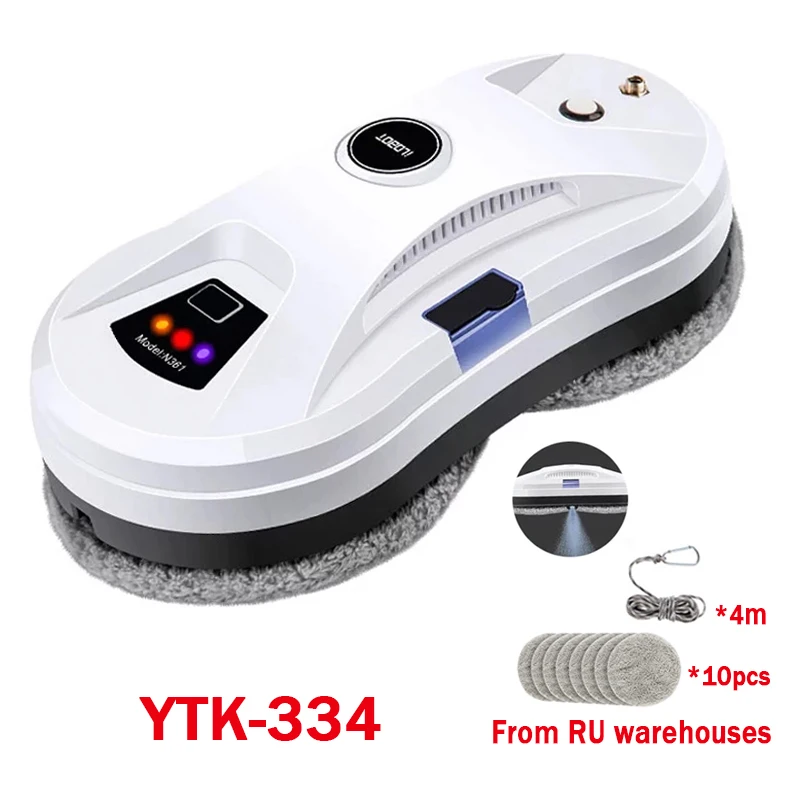 New Window Cleaner Robot Smart Water Spray With Automatic Function Anti-fall Magnetic Glass Tile Wall Cleane Machine | Бытовая техника