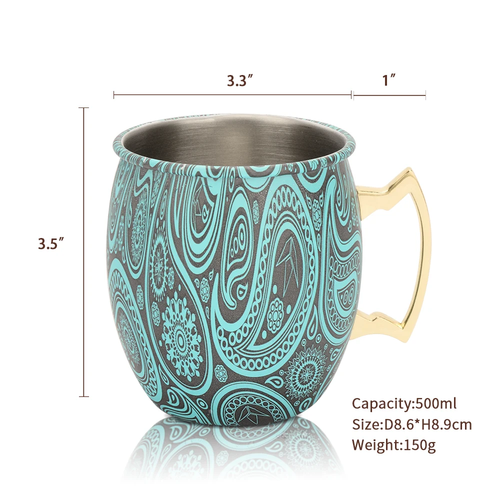 Кружки для московского Мула мини Caneca МОСКВА Mule Кубок PureCobre кружка кофе эспрессо с покрытием из Shot Нержавеющая сталь кружка