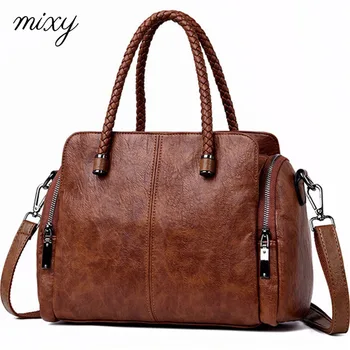 

Women Tote Bags Leather Luxury Casual Bag Fashion Designer Handbags High Quality Ladies Crossbody Hand Shoulder Bags For Women