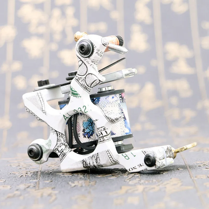 

Tattoo Machine Permanent Makeup High Quality RCA Light Weight Shader Professional Electric 10 Wrap Coils For Tattoo Supplies