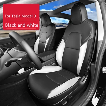 

Car Seat Cover For TESLA MODEL3 Wear-Resistant Four Seasons Universal Auto Accessories Interior Leather Material Car Styling