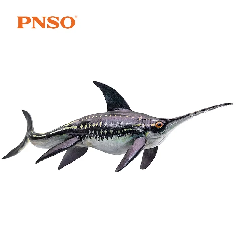 

PNSO Sea Life Eurhinosaurus Ancient Prehistoric Animals Model Figure Age Of Dinosaurs Classic Toys For Boys