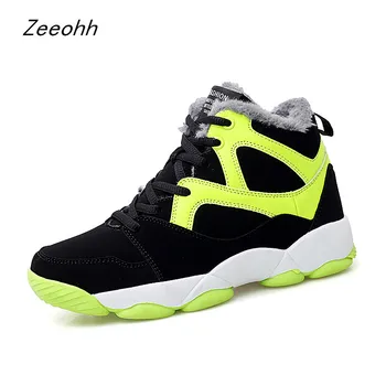 

Mens Basketball Shoes Women High Top Brand Ankle Boots Outdoor Sports Shoes Plus Velvet Unisex Couple Sneakers 36-44