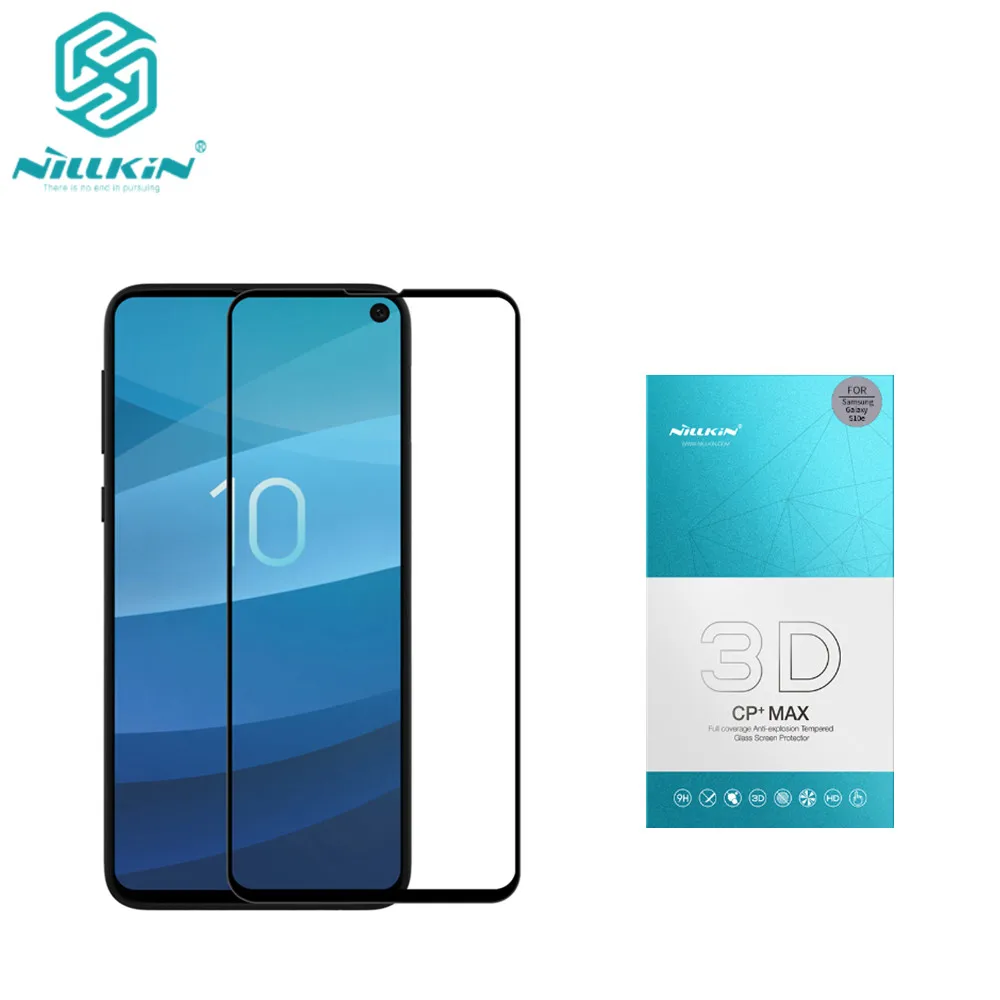 NILLKIN Amazing 3D CP+ MAX Full Coverage Nanometer Anti-Explosion 9H Tempered Glass Screen Protector For Samsung Galaxy S10E