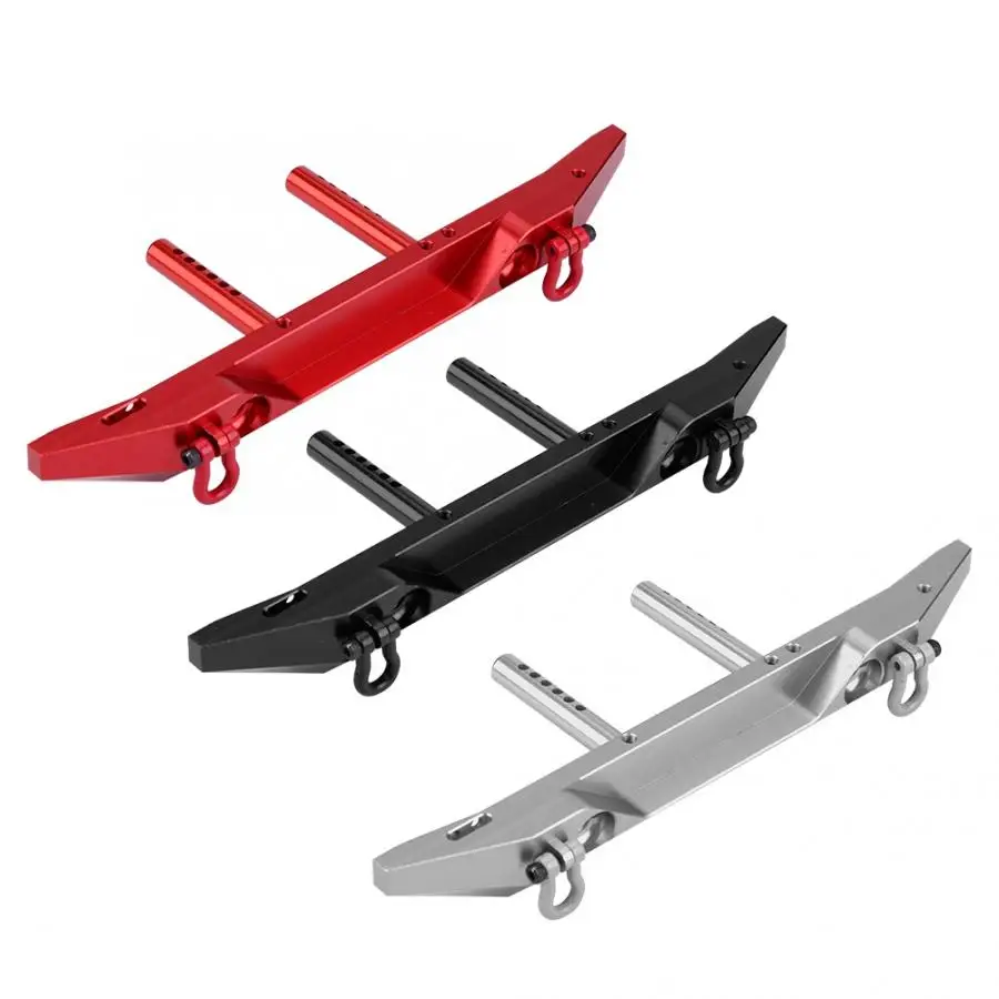 

Hot Aluminium Alloy RC Car Accessory Front Rear Bumper Bull Bar for Axial SCX10 Electric Remote Control Crawler Car Spare Parts