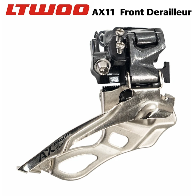 

LTWOO AX11 Bicycle Front Derailleur 2x11 / 3x11 Speed for MTB Road Bike 40T, Compatible with M9000 / M8000 / M7000 11s