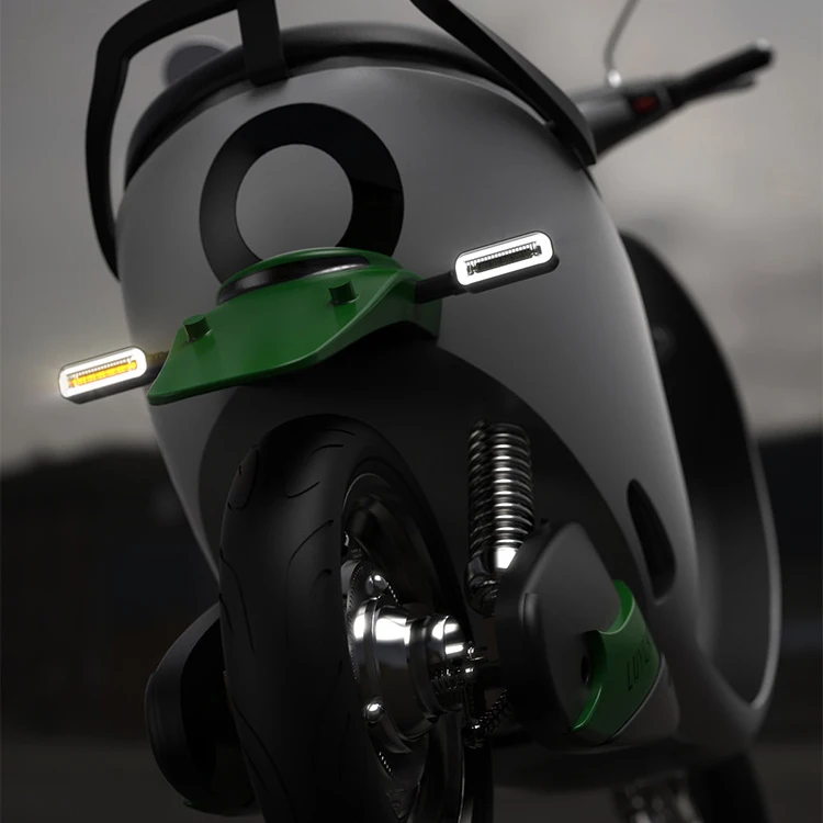 Светодиодные мотоциклетсветодиодный поворотные огни 2 шт. 12 В левый и правый