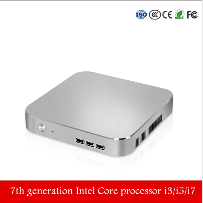 GOTHINK Мини ПК с функцией WiFi Intel celeron J1800 двухъядерный 2,41 ГГц WIN7/8/10 LINUX system 8G 512G 4K HDMI Карманный ПК VGA USB 3,0