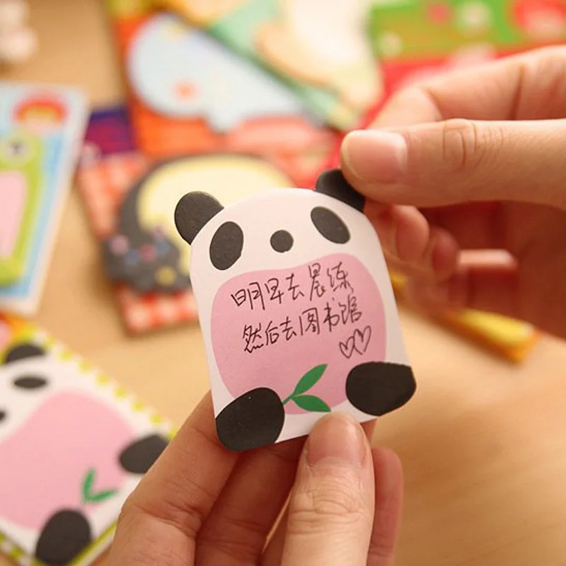Kawaii Sticky Notes детские игрушки мультфильм memo pad 20 листов мини клейкая бумага книжный