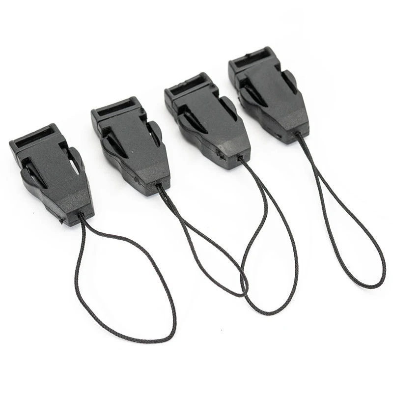 20-100Pcs Mini Black Plastic Buckle Lanyard Buckle Head DIY Hand-Woven Mobile Phone Chain Luggage Hardware Jewelry Accessories shoe lace buckles,lanyard connectors,plastic connectors,paracord accessories
