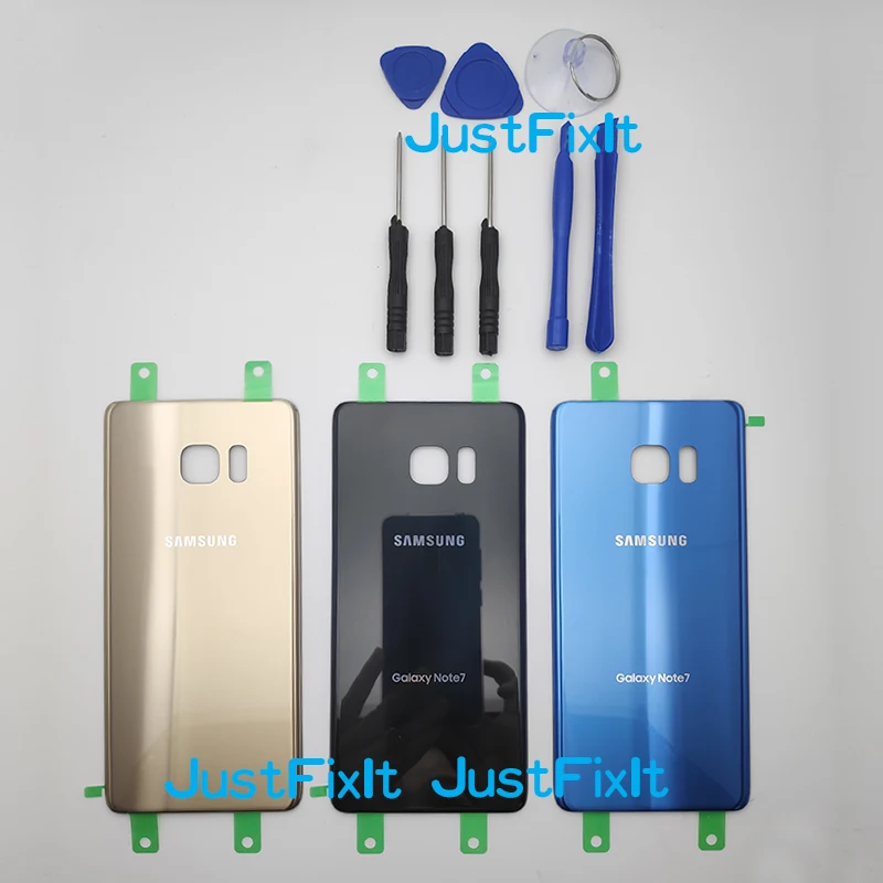 Задняя крышка батарейного отсека Note Fan Edition для Samsung Galaxy Note7 note FE 7 N930 N930F N935 Задний
