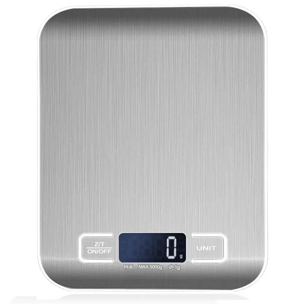 

Kitchen Electronic Scale Food Scale Stainless Steel Kitchen Scale Electronic Scale 5 Kg / 10 Kg (without Battery)
