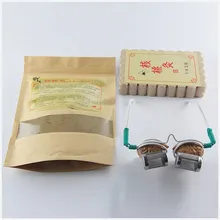 Грецкий орех комплект для моксотерапии защита глаз близорукие очки раствор для прижигания глаз усталость орех оболочка коробка мокса Бытовая