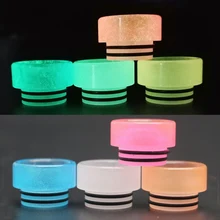 810 светящийся капельный наконечник с широким отверстием для электронной сигареты для I JUST Mini Kit/SKY SOLO Kit и т. Д. Vape RBA RTA Атомайзер