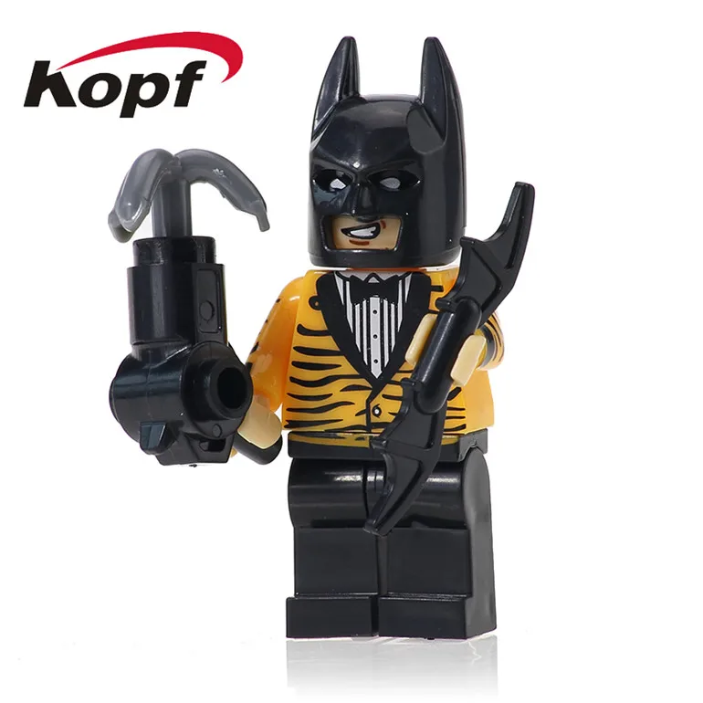 401 Without Box Одна King Tut Alfred Harley Quinn Джокер Бэтмен Женщина-кошка Супер Герои Кирпичи Строительные блоки лучший детский подарок игрушки PG311 - Цвет: 401 Without Box