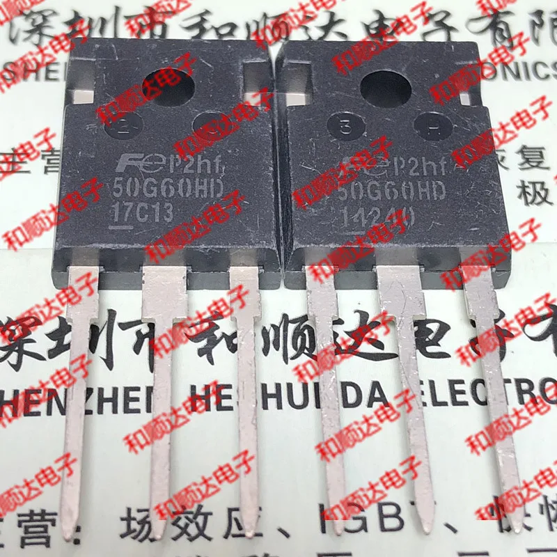 /2 шт./FGW50N60HD 50G60HD-247 600V 50A