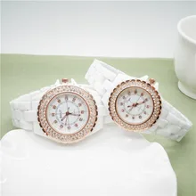 CW013 женские часы модные часы Geneva часы из нержавеющей стали женские часы Роскошные Стразы кварцевые золотые наручные часы подарки