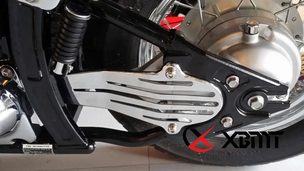 Фото Мотоциклетная хромированная крышка приводного вала для Yamaha V-Star 650 XVS650 1998-2015 1100 XVS1100 1999-2012 Классическая таможня №5