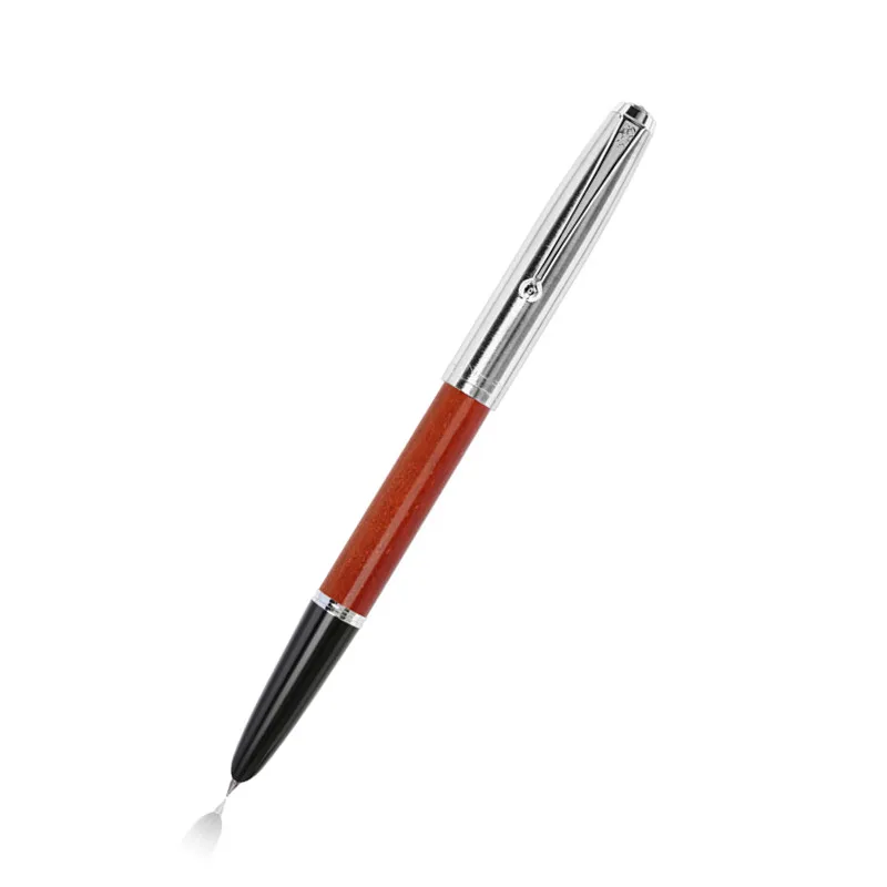 Stylo Plume Jinhao X750 – Corps Acier, Plume Moyenne (M), Convertisseur Inclus, 138 Mm - 10