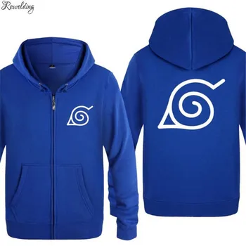 

Mens Hoodie Anime Uzumaki Naruto Printed Hoodies Men Fleece Long Sleeve Zipper Jacket Coat Sweatshirt Hip Hop Skate Tracksuit