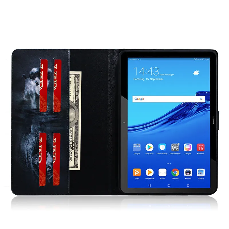 Чехол Wekays для huawei T5 10, мультяшный кожаный чехол Fundas, чехол для huawei MediaPad T5 10 AGS2-W09/L09/L03, 10,1 дюймов, чехлы