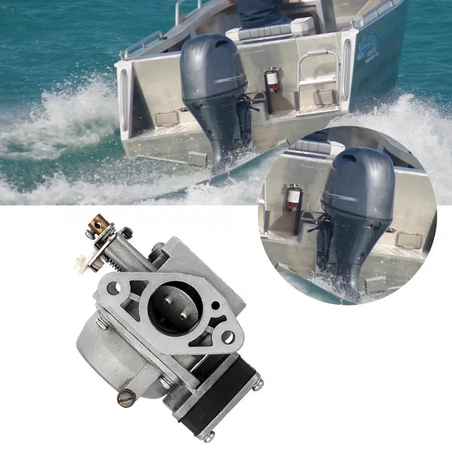 Карбюратор для Yamaha морской 2 тактный 6HP 8HP 9.8HP подвесной мотор 15hp подвесной мотор топливный карбюратор лодка Onderdelen