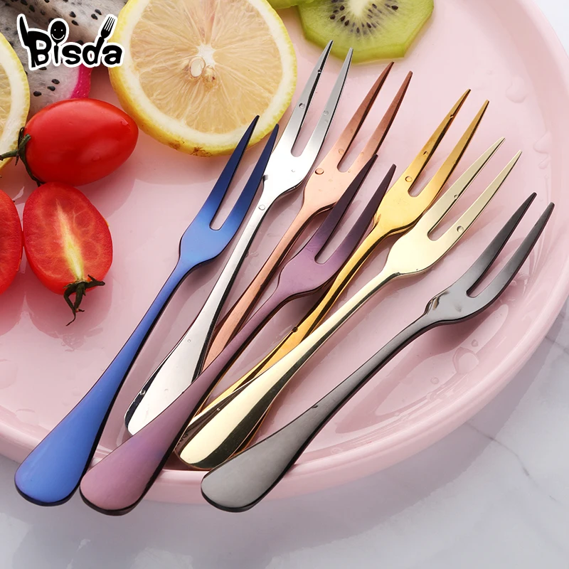 8 Forchette Da Frutta, Stuzzicadenti Per Bambini, Graziosi Mini Stuzzicadenti A Forma Di Foglia Per~p139325920